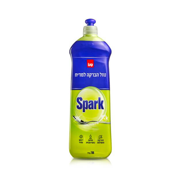 נוזל הברקה למדיח סנו Spark - נפח 700 מ"ל